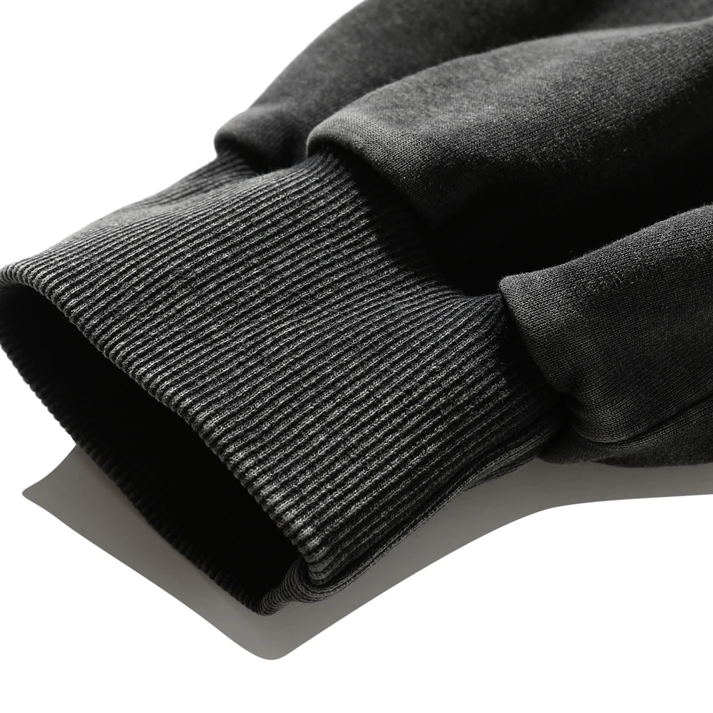 Black Goth Ripped Holes Retro Unisex Oversize Thin Sweatshirts T Shirt Women Men Hoodies Y2k Grunge Clothes Cotton Harajuku Tops - Image 6