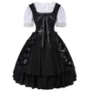 Costume Party Gothic Dress Japanese Victorian Lolita Vintage Lace Princess Holiday Dresses Women Dark Spaghetti Strap Robe Femme